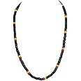 BlueRica Rasta Coconut Shell Beads Necklace