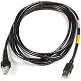 Honeywell CBL-500-300-S00 USB Straight Cable, Type A, 5V Host Power, 3 m/9.8-ft. Length, Black