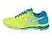 ASICS Women's Gel-Quantum 180 2 running Shoe, Safety Yellow/White/Blue Jewel, 9 M US