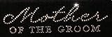 Mother of the Groom Iron On Rhinestone Crystal T-shirt Transfer by Jubilee Rhinestones