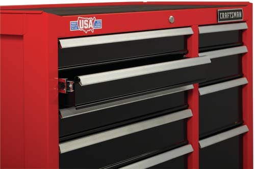 8 Drawer Cmst82774rb 52 Inch Red Craftsman Tool Chest With Drawer