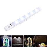 Firecore Motion Sensor Night Light LED Closet Light Wall Lamp Flashlight All in One 3 AA Batteries Operated(Included)