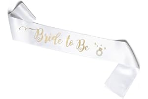 OLILLY Sash Bride to Be for The Future Brideand for a Hen Night