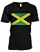 Jamaican Flag Men's V -neck T-Shirt Tee