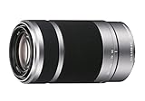Sony E 55-210mm F4.5-6.3 OSS Lens For Sony E-Mount Cameras (Silver)