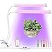 Plant Grow Light Lightswim 46 LED Full Spectrum Growing Lamp 18W 3/9/12H Timer, Spectrum Switching, Adjustable Gooseneck for Indoor Plants with 7pcs Gardening Tool Sets