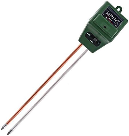 Soil Tester Meter, YobangSecurity 3-in-1 Soil Moisture pH Meter, Soil Analyzer Detector Sensor for Testing PH Acidity,Moisture, Light, &amp; pH Level Measurement for Garden, Lawn, Farm, Plants, Flowers