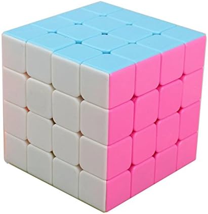 HJXD YJ 4x4x4 Stickerless Magic Cube 2.45 Inch