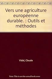 Vers une agriculture européenne durable