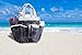 Handy Laundry Mesh Shower Caddy - 7 Pocket Portable Bathroom Organizer Tote for Travel, Gym & Dorm - Collapsible Small Shower Caddy Bag to Hold Toiletries & Essentials (Black)