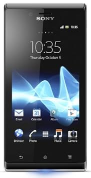 Sony Xperia J Smartphone (10,2 cm (4 Zoll) Touchscreen, Qualcomm, 1GHz, 512MB RAM, 5 Megapixel Kamera, Android 4.0) pink