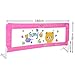 Baby Bed Rail Toddler Guard Rail Extra Long Bed Guard Kids Safety Bedrail Fold Down Guard Rail Potable Stop Falling (70