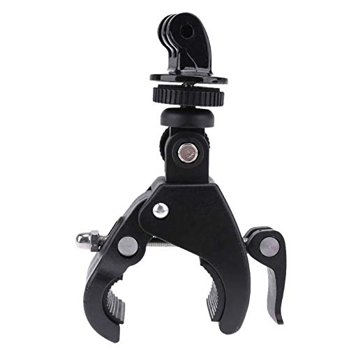 Wall of Dragon Black Bike Handlebar Mount Holder Bicycle Accessories Motorbike Clip Support Bracket for GoPro Hero 4/3/3+/2/1 for Camera