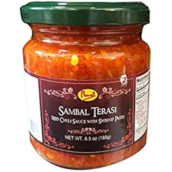 その他 sambel terasi 3 pack Amazon.com : Red Chili Sauce With Shrimp Paste (Sambal