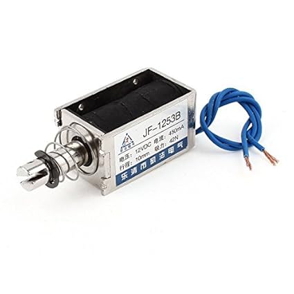 DealMux DC 12V 42N 10 mm Ziehen Open Frame Wired Elektromagnetische Hubmagnet