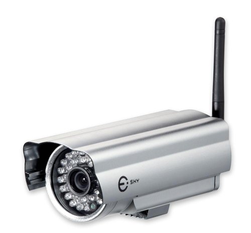 Esky174; H6800 H.264 Waterproof Outdoor Wireless Wifi Bullet IP Camera with IR-Cut Filter, Night-Vision, 640X480, Micro SD card Supported, 30 LEDs