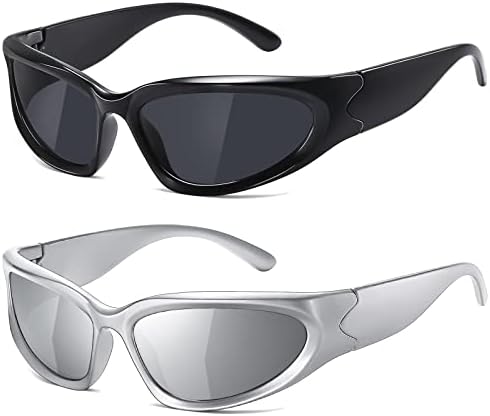 Amazon.com: SOAR&EAGLE Y2K 3Pack Polarized sunglasses Wrap  display picture 1