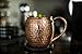 Old & Urban Moscow Mule Mug - 100% Pure Solid Copper Mugs, 16 oz Unlined, No Nickel Interior, Handcrafted Hammered Copper Cups