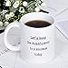 Funny Coffee Mug Let's Keep Annoyance To A Minimum Today The Office Coffee Tea Cup with Funny saythings Novelty Mugs Funny Mugs for Coworkers Boss Friends Men Women White Elephant
