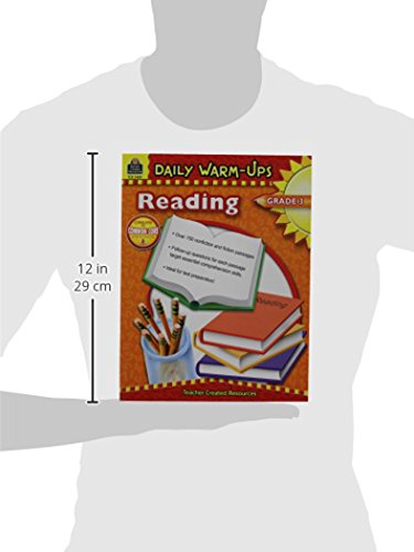 Teacher Created Resources 3489 Daily Warm-Ups Book, Reading, Grade 3