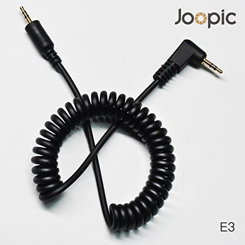 One shutter release cable (E3) and one flash cable (PC-3.5)