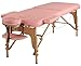 SierraComfort Relief Portable Massage Table, Pink