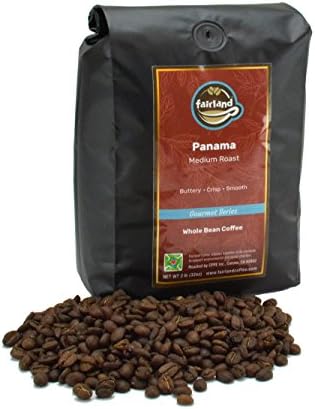 Fairland Coffee, Panama Boquete Maunier Estate Roasted Medium Roast Whole Bean, 2-Pound Bag