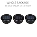 Mason Jar Lights, [3 Pack - Solar Mason Jar Lid Insert] - eLander LED Mason Jar Solar Light, Light up for 8 Hours Light and 5 Hours Fully Charged, for Glass Mason Jars and Garden Decor Solar Lights