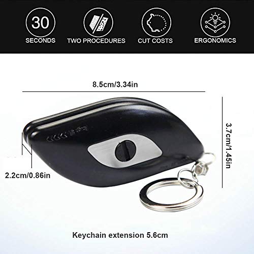 Leegoal Auto Wiper Repair, Car Wiper Blade Repair Tool, Universal Car Wiper Restorer with Keychain - Thumbnail 6