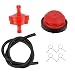 Butom Fuel Filter 570629B 570682 Primer Bulb Pump Fuel Line for Tecumseh 632334A Carburetor HM70 HM80 HMSK80 HMSK90 HMSK100 HMSK105 HMSK110 AV520 Snowthrower primary