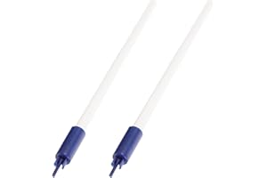 ARTSEWPLY 2pcs Plastic Bottling Wands with Stop Valve for Wine and Beer Filling Bottle Filling Random Color