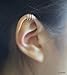 127) Simple Triple Band Ear Cuff For Upper Cartilage, Conch Earring, Ear Jackets