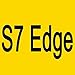 G-WACK Curved Full Coverage Tempered Glass Screen Protector for Samsung Galaxy S7edge (Gold)