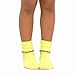 Naartjie Kids Girls Cotton Crew Scalloped Cuff Socks 6 Pack (6-8Y)