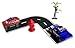 Fun Road Tape for Toy Cars, 2 Rolls of 33’x2.4”, Bonus 100 Die Cut Traffic Sign Stickers and 4 Curves, Perfect to Keep Your Kids Away from Screens, Develop Their Imagination and Memory, Play and Learn
