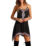 Women Dress,Haoricu Boho Sleeveless Party Summer Beach Short Mini Dresses (M)