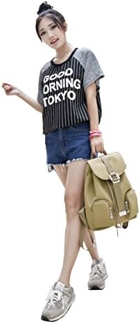 Women's Korean Version of the Shoulder Bag Waterproof Oxford Cloth Backpack (apricot)