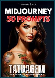 Livro Midjourney - 50 Prompts para Copiar e Gerar