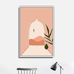 Framed Canvas Wall Art for Living Room, Bedroom Abstract Theme Canvas Prints for Home Decoration Ready to Hang - 16x24 inches