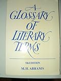 A Glossary of Literary Terms, Abrams, M. H. (M. H. Abrams), 0030119537