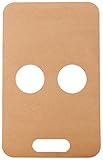 Paper Drink Carrier, Coffee Cup To Go Carrier, Duo Cup Holder with Handle - Holds 2 Cups - Kraft - 100ct Box - Restaurantware