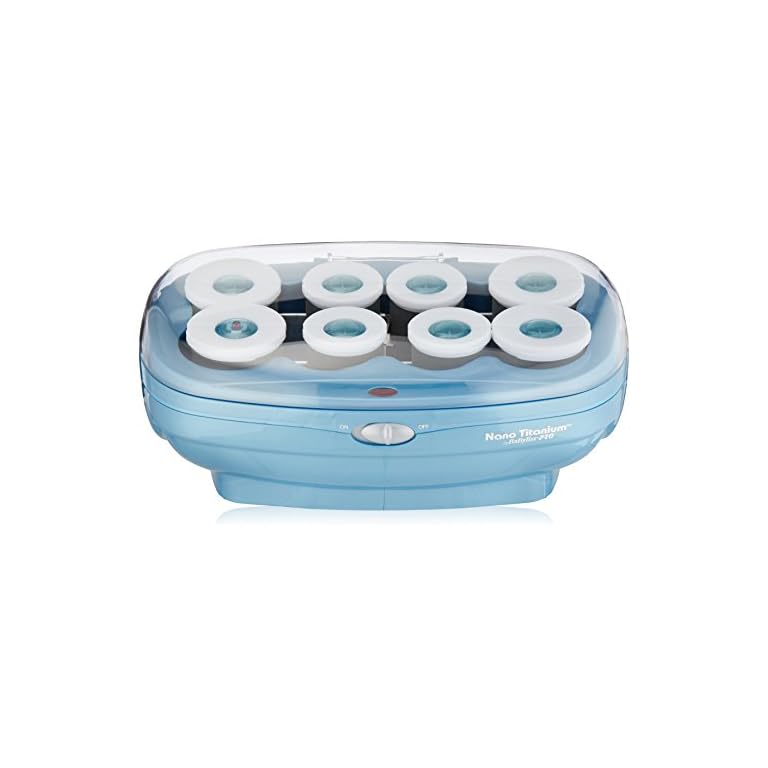 BaBylissPRO-Nano-Titanium-8-Jumbo-Plus-Roller-Hairsetter Babyliss Pro Nano Titanium Professional Roller Hairsetter, Blue