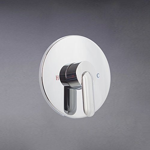 image for Artbath Modern Round Shower Valve and Trim Kit Combo Concealed Brass S