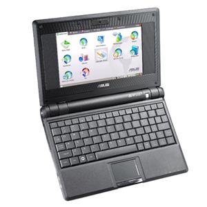 ASUS Eee PC 2G Surf (7-Inch Display, Intel Mobile Processor, 512 MB RAM, 2 GB Hard Drive, Linux Preloaded) Galaxy Black