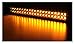YITAMOTOR 2-Pack 22 Inch Amber White Light Bar Combo Strobe Light for Jeep,Truck, UTV, 4X4, Trailer Boat with Remote Controller 120W