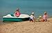 Sun Dolphin 3 Seat Pedal Boat With Stainless Steel Package (Teal)