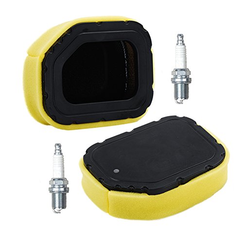HIFROM 32 083 03-S 32 883 03-S1 Air Filter Spark plug for Kohler SV710 SV715 SV720 SV730 SV735 and SV740 Lawn Mower