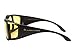Eagle Eyes NIGHT-LITE FitOns Night Driving Glasses with Anti Reflective Coating - Black