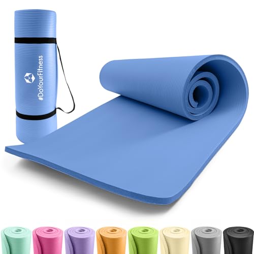 #DoYourFitness x World Fitness | Fitnessmatte "Jivan" | 183x61x2cm | Phthalatfrei & rutschfest | Gymnastikmatte ideal für Yoga, Pilates, Fitness, Outdoor im Stu