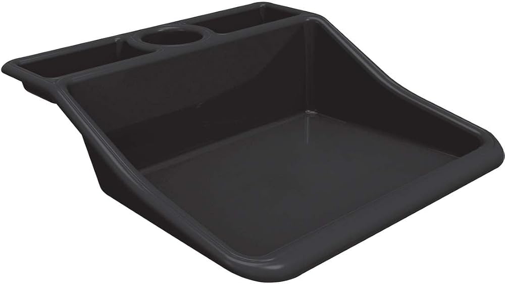 Tierra Garden Garden Tidy Tray Potting Tray Plastic Black 49x50x15 cm